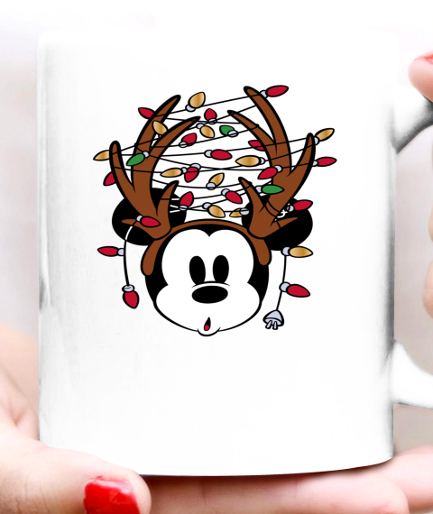 Disney Mickey Mouse Tangled Holiday Christmas Ceramic Mug 11oz