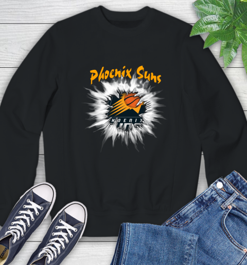 Phoenix Suns NBA Basketball Rip Sports Sweatshirt