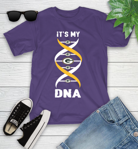 Green Bay Packers NFL Football It's My DNA Sports Youth T-Shirt 4 Green Bay Packers NFL Football It's My DNA Sports Youth T-Shirt - Image 4
