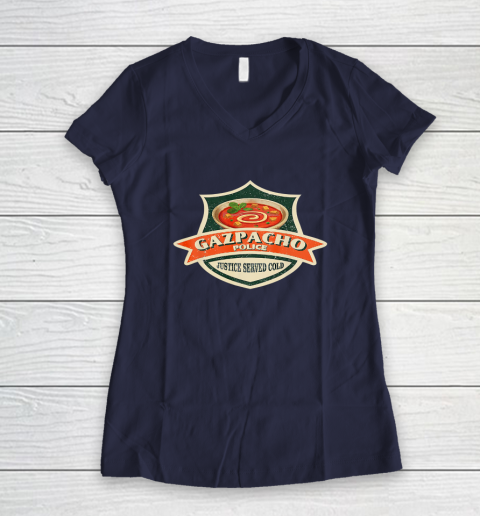 Gazpacho Police Women's V-Neck T-Shirt 7