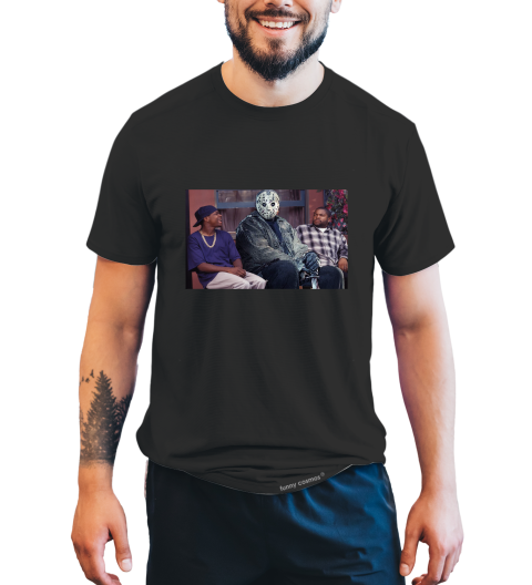 Friday 13th T Shirt, Jason Voorhees T Shirt, Damn Funny Meme Tshirt, Halloween Gifts