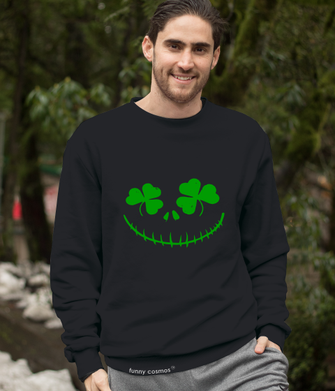 Nightmare Before Christmas T Shirt, Jack Skellington Shamrock T Shirt, St Patrick's Day Gifts