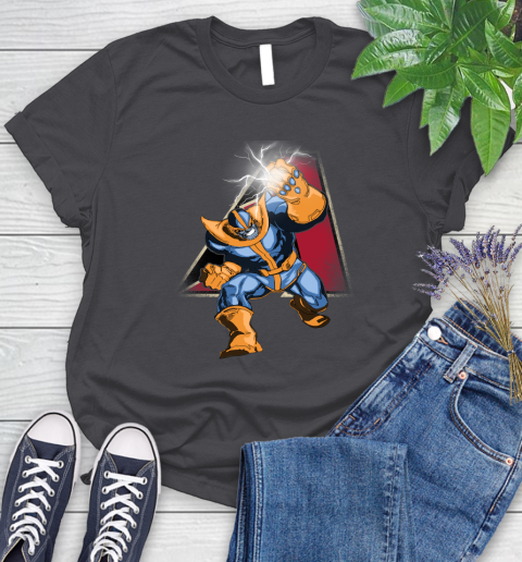 Arizona Diamondbacks MLB Baseball Thanos Avengers Infinity War Marvel Women's T-Shirt 8