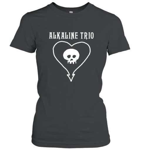 Alkaline Trio Classic Heartskull Hoodie  Official Merch alottee Women T-Shirt