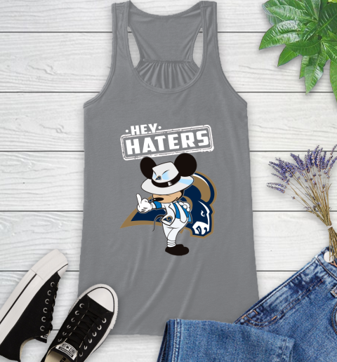NFL Hey Haters Mickey Football Sports Los Angeles Rams Racerback Tank 4