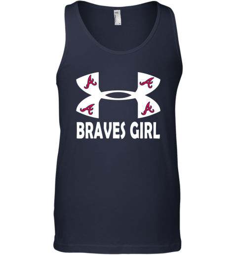 atlanta braves under armour shirt