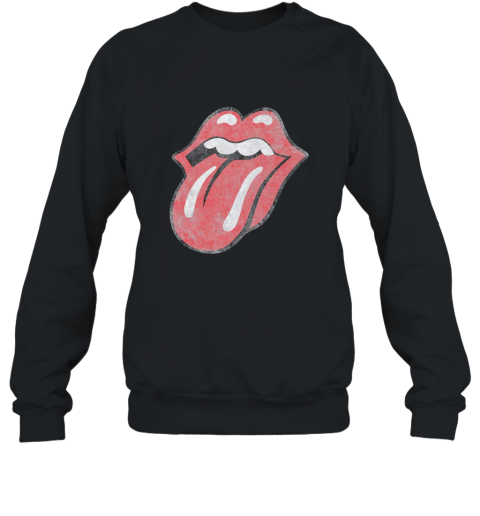 The Rolling Stones Distressed Tongue Hoodie azv Sweatshirt