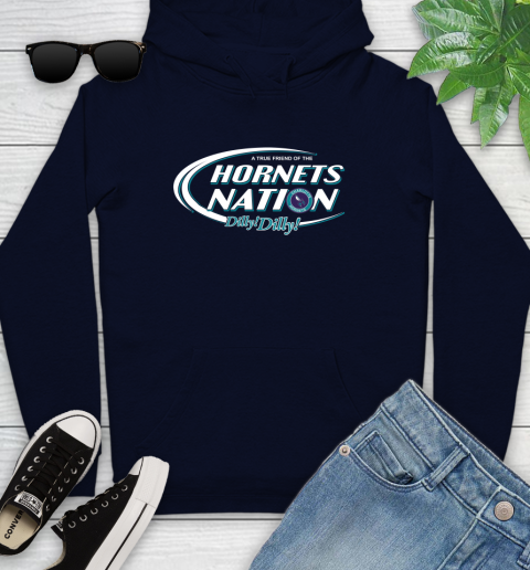 NBA A True Friend Of The Charlotte Hornets Dilly Dilly Basketball Sports Youth Hoodie 3