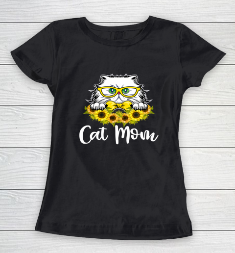 Cat Mom Shirt Cat Mother Shirt Mother's Day Cat Women's T-Shirt