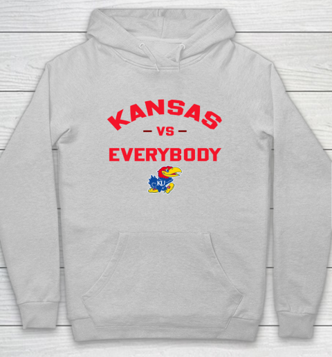 Kansas Jayhawks Vs Everybody Hoodie 4