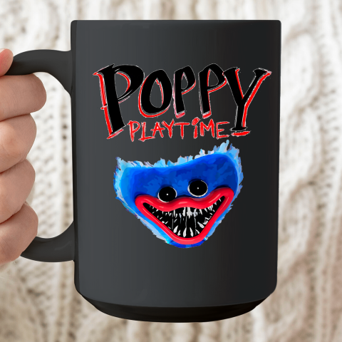 Huggy Wuggy Costume For Poppy Playtime Fun Ceramic Mug 15oz