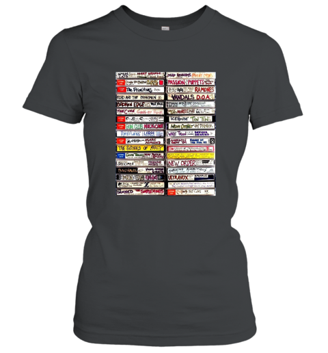 Punk Mix Tapes on a T Shirt Awesome Punk Fans Gift Shirts Women T-Shirt