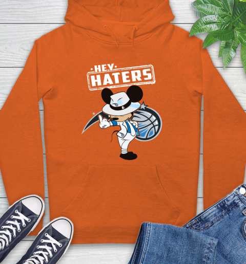 NBA Hey Haters Mickey Basketball Sports Orlando Magic Hoodie 4