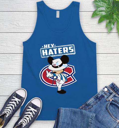 NHL Hey Haters Mickey Hockey Sports Montreal Canadiens Tank Top 4