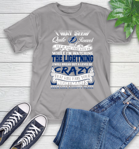 Tampa Bay Lightning NHL Hockey Don't Mess With Me While I'm Watching My Team T-Shirt 6