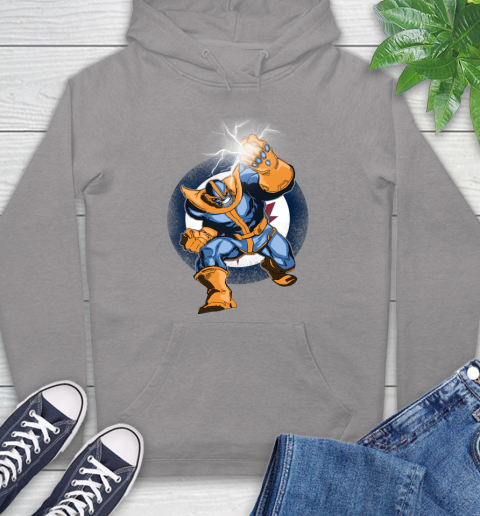 Winnipeg Jets NHL Hockey Thanos Avengers Infinity War Marvel Hoodie 6