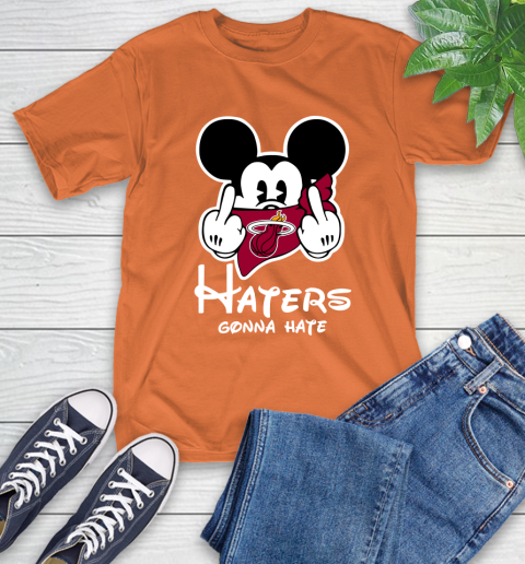 NBA Miami Heat Haters Gonna Hate Mickey Mouse Disney Basketball T Shirt T-Shirt 4