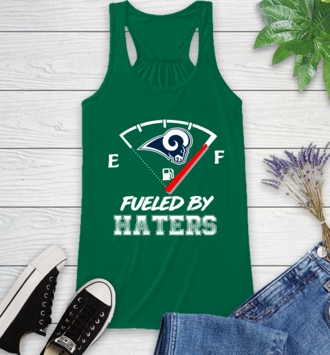 Los Angeles Rams NFL Football Fueled By Haters Sports Racerback Tank 6