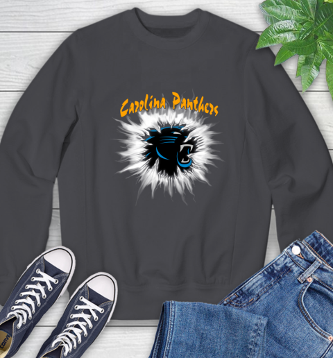 Carolina Panthers NFL Football Adoring Fan Rip Sports Sweatshirt 6