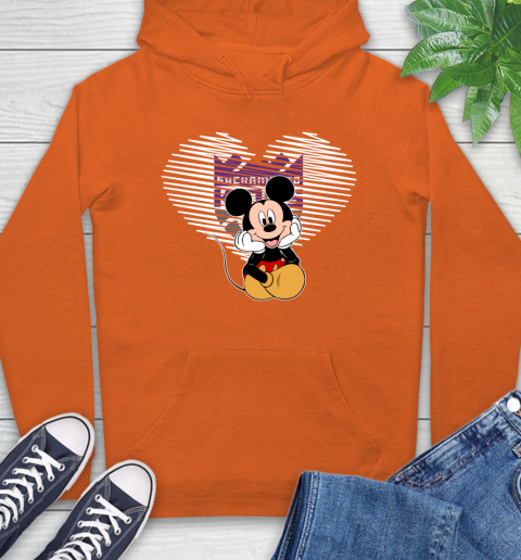 NBA Sacramento Kings The Heart Mickey Mouse Disney Basketball Hoodie 4