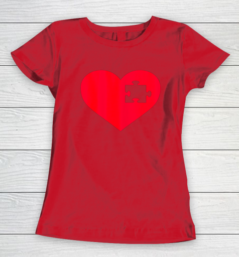 Family Valentine Insert Heart Gift Women's T-Shirt 7