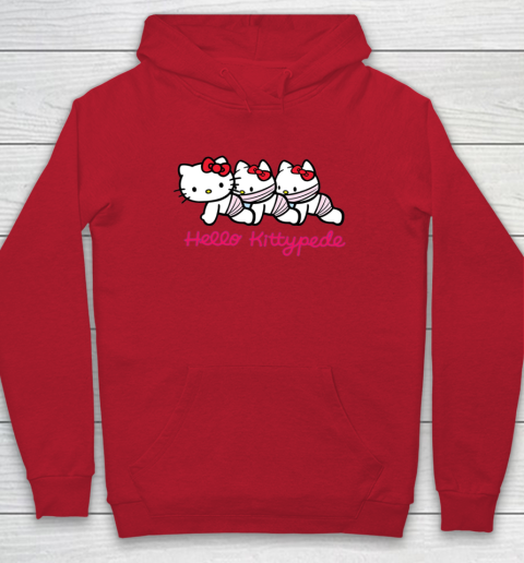 Hello Kittypede The Human Centipede Hoodie 6