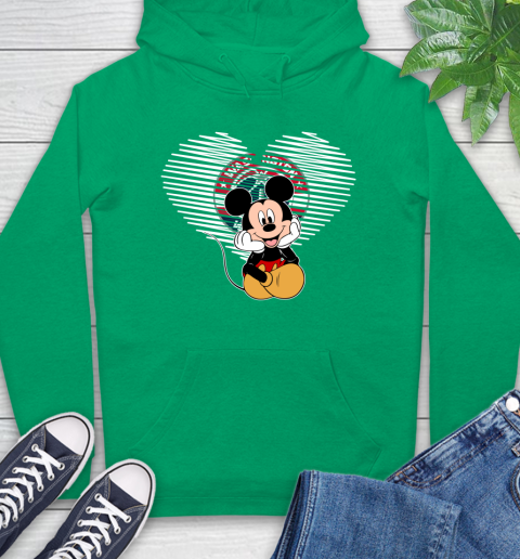 NBA Washington Wizards The Heart Mickey Mouse Disney Basketball Hoodie 8