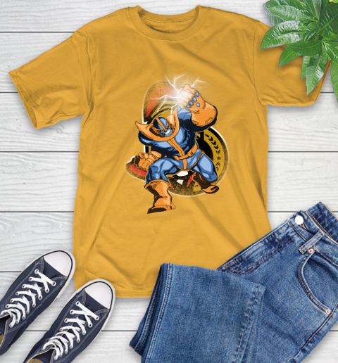 Ottawa Senators NHL Hockey Thanos Avengers Infinity War Marvel T-Shirt 2