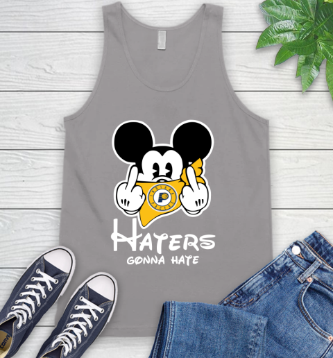 NBA Indiana Pacers Haters Gonna Hate Mickey Mouse Disney Basketball T Shirt Tank Top 3