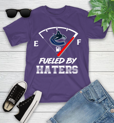 Vancouver Canucks NHL Hockey Fueled By Haters Sports Youth T-Shirt 3