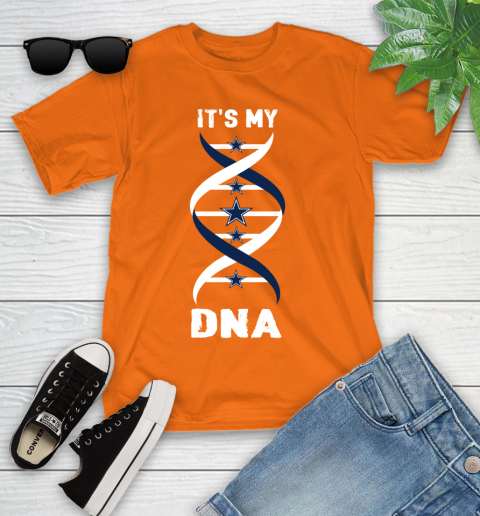 Dallas Cowboys NFL Football It's My DNA Sports Youth T-Shirt 9
