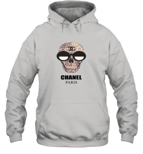 chanel hoodie white