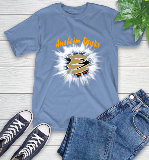 Anaheim Ducks NHL Hockey Adoring Fan Rip Sports T-Shirt 12