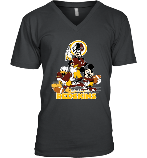 black redskins shirt