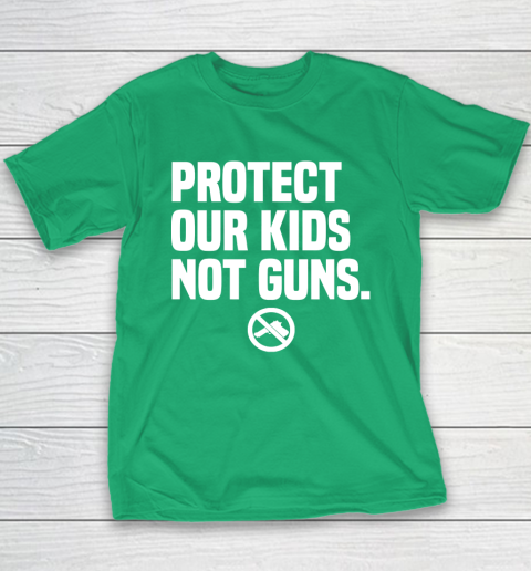 Wear Orange Protect Our Kids Not Guns Shirt End Gun Violence Youth T-Shirt 5