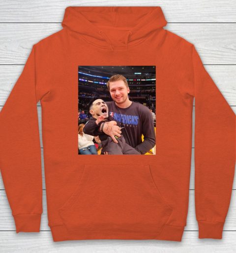 Luka Doncic Shirt Luka Doncic Holding Kevin Kno Baby Hoodie 3