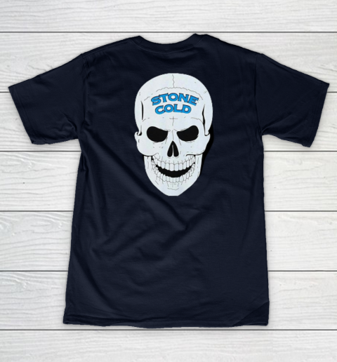 Austin 3 16 Shirt Stone Cold Steve Austin WWE (Print on font and back) Women's V-Neck T-Shirt 9