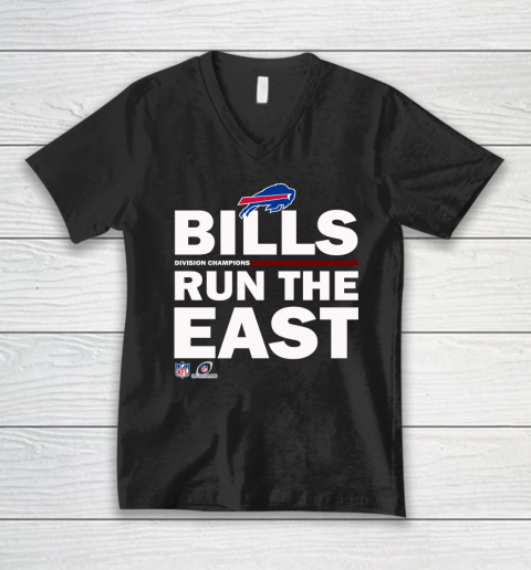 Bills Run The East Shirt V-Neck T-Shirt 7