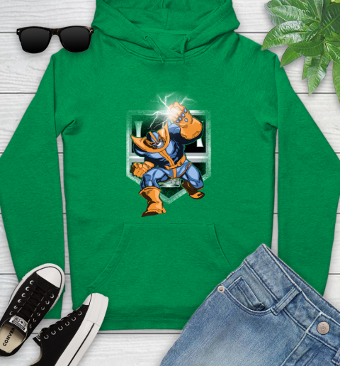 Los Angeles Kings NHL Hockey Thanos Avengers Infinity War Marvel Youth Hoodie 9