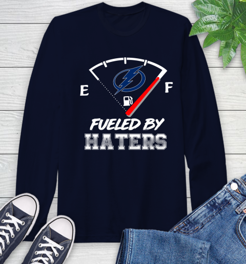 Tampa Bay Lightning NHL Hockey Fueled By Haters Sports Long Sleeve T-Shirt 3