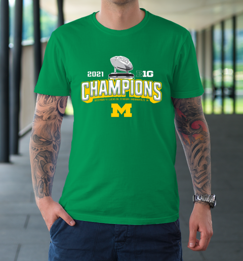 Michigan Big Ten 2021 East Division Champions T-Shirt 13