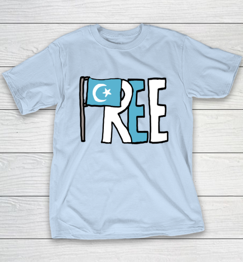 Free the Uyghurs Support Uighur Youth T-Shirt 5