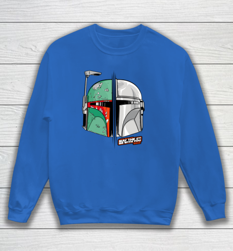 Star Wars Mando and Boba Fett May the 4th Be With You Sweatshirt 5