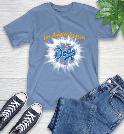 Los Angeles Dodgers MLB Baseball Adoring Fan Rip Sports T-Shirt 12