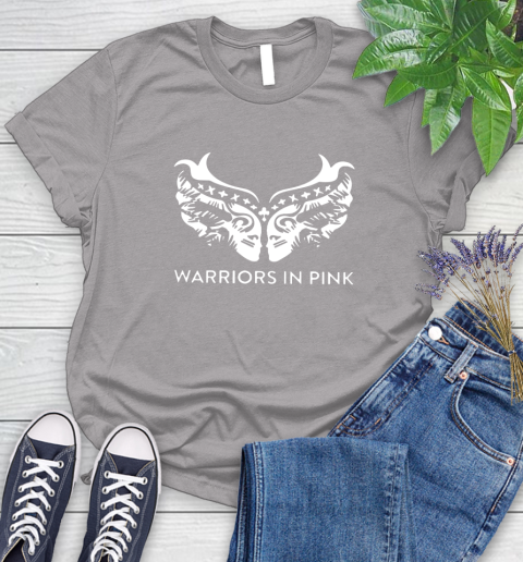 Ford cares warriors in pink shirt Women's T-Shirt 5