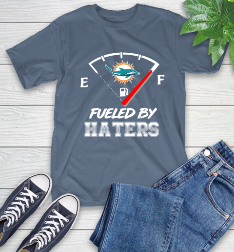 Miami Dolphins NFL Football Fueled By Haters Sports T-Shirt 8
