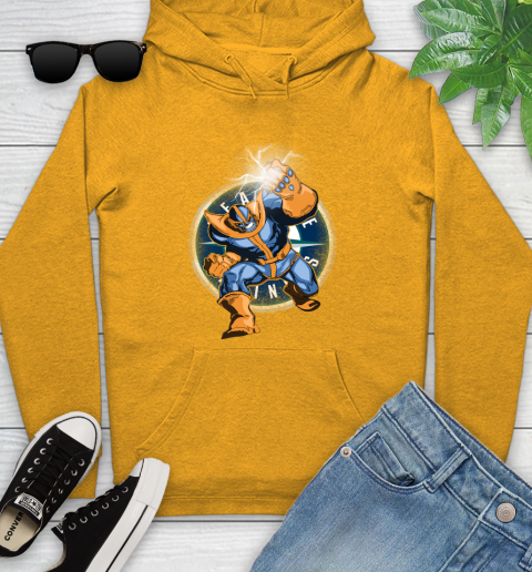 Seattle Mariners MLB Baseball Thanos Avengers Infinity War Marvel Youth Hoodie 2