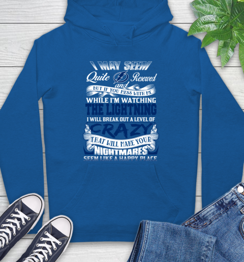 Tampa Bay Lightning NHL Hockey Don't Mess With Me While I'm Watching My Team Hoodie 9