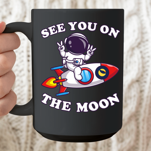 Terra Luna Crypto See You On The Moon Ceramic Mug 15oz