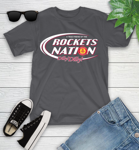 NBA A True Friend Of The Houston Rockets Dilly Dilly Basketball Sports Youth T-Shirt 6